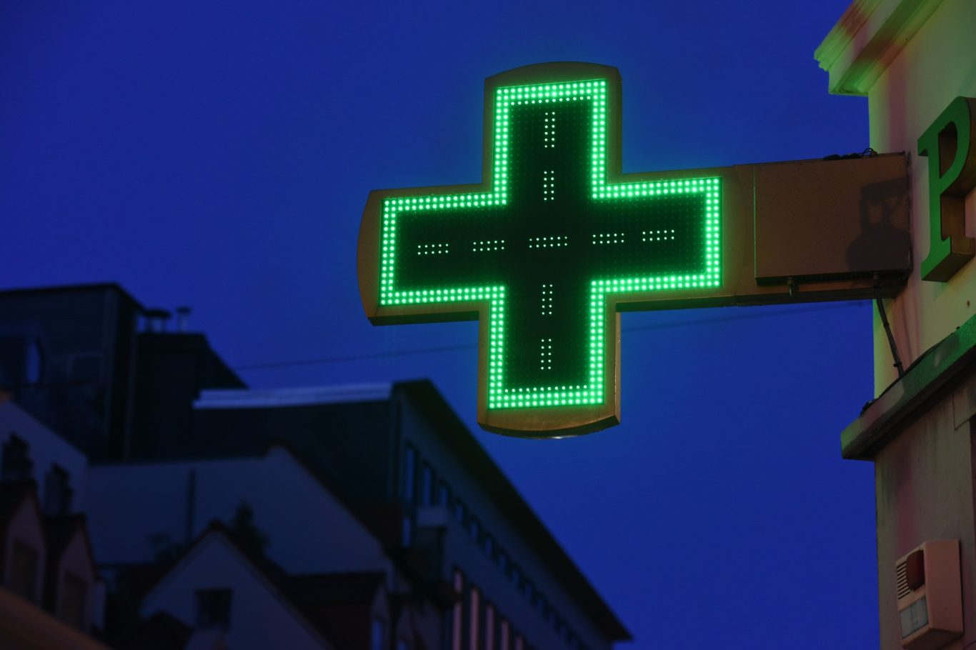 enseigne lumineuse pharmacie Essonne 91